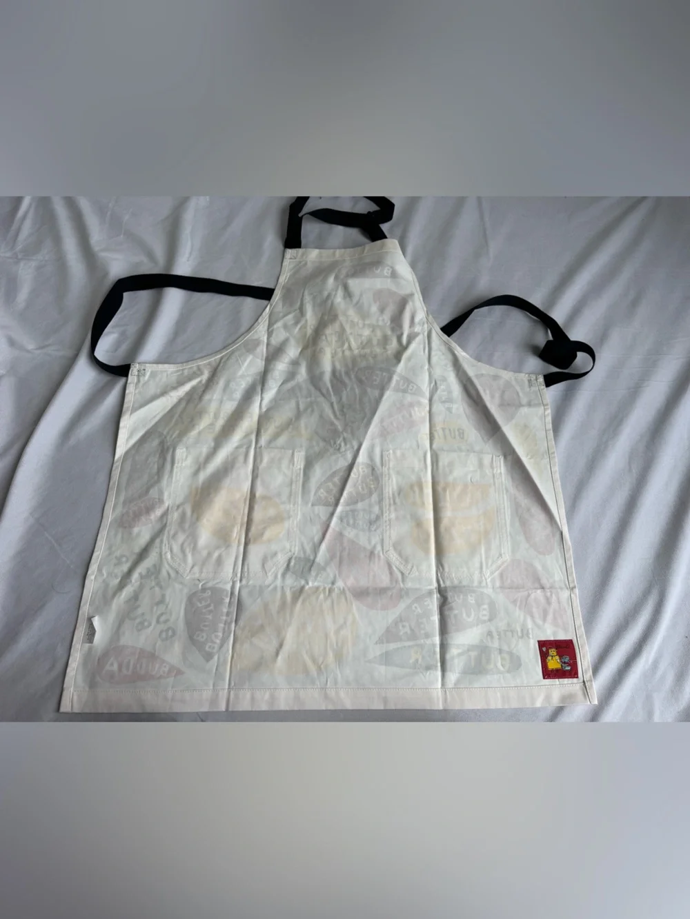 Blue Q Butter Butter Butter apron playful‎ colorful butter heavy cotton twill